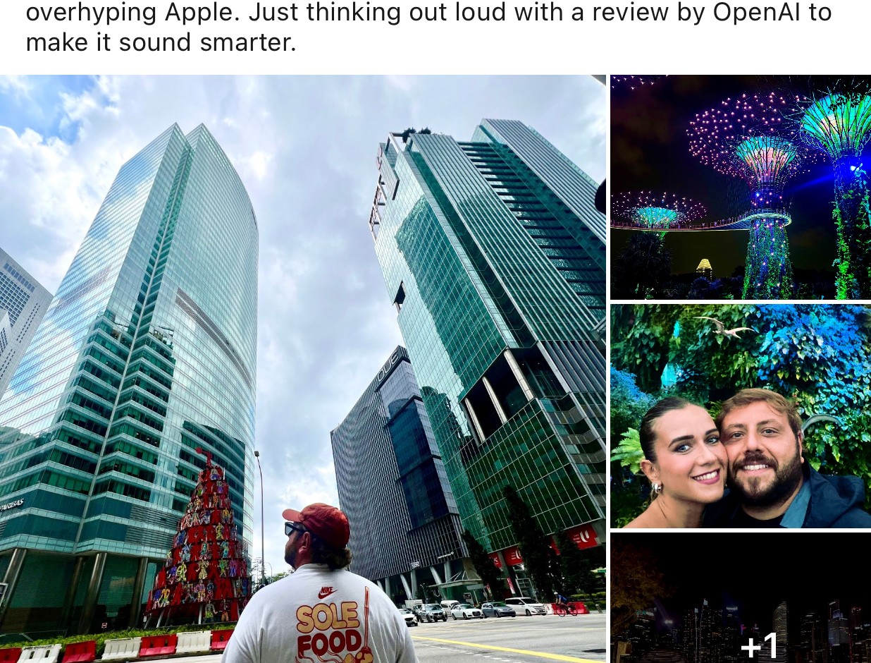 LinkedIn post — Singapore place branding